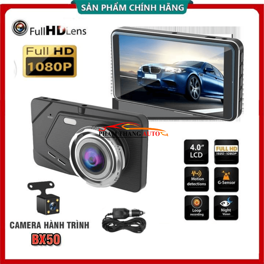 Camera hành trình ô tô Bx50