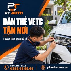 Liên hệ PT AUTO để đặt lịch dán thẻ VETC