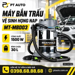 máy bắn trấu vệ sinh họng nạp MT-MBD03