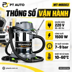 máy bắn trấu vệ sinh họng nạp MT-MBD03