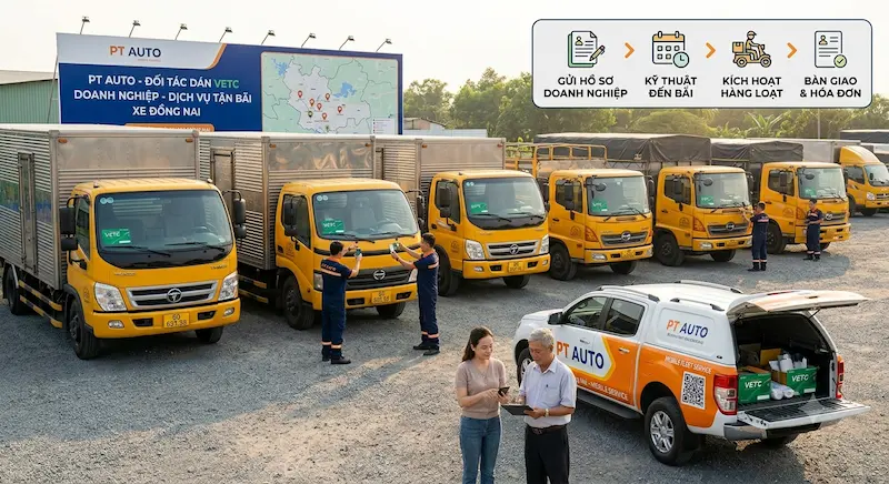 Dán VETC Đồng Nai Tại Nhà Khách Hàng