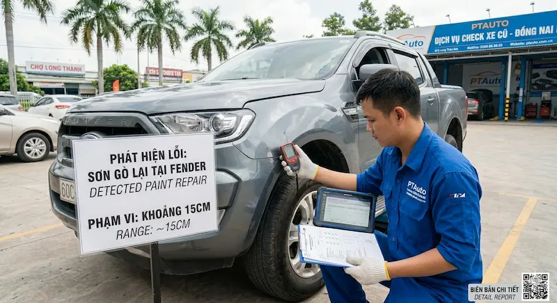 Kinh Nghiệm Check Xe Cũ Long Thành