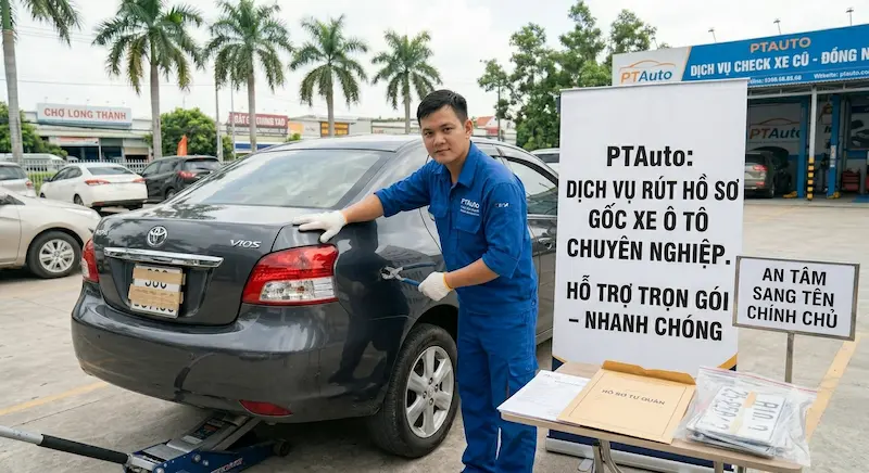 Rút Hồ Sơ Gốc Xe Ô Tô