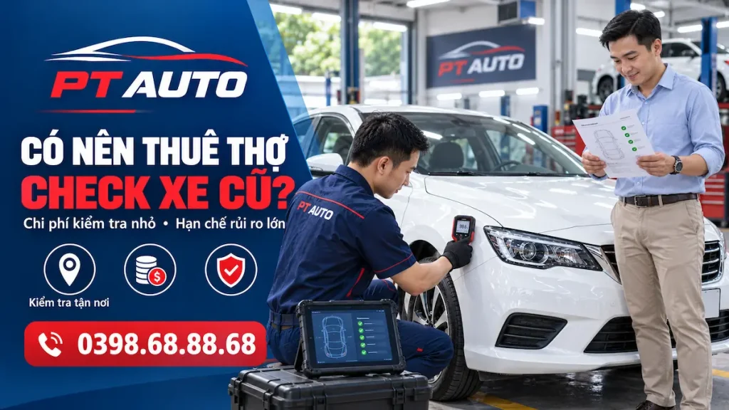 Có nên thuê thợ check xe cũ trước khi mua ô tô